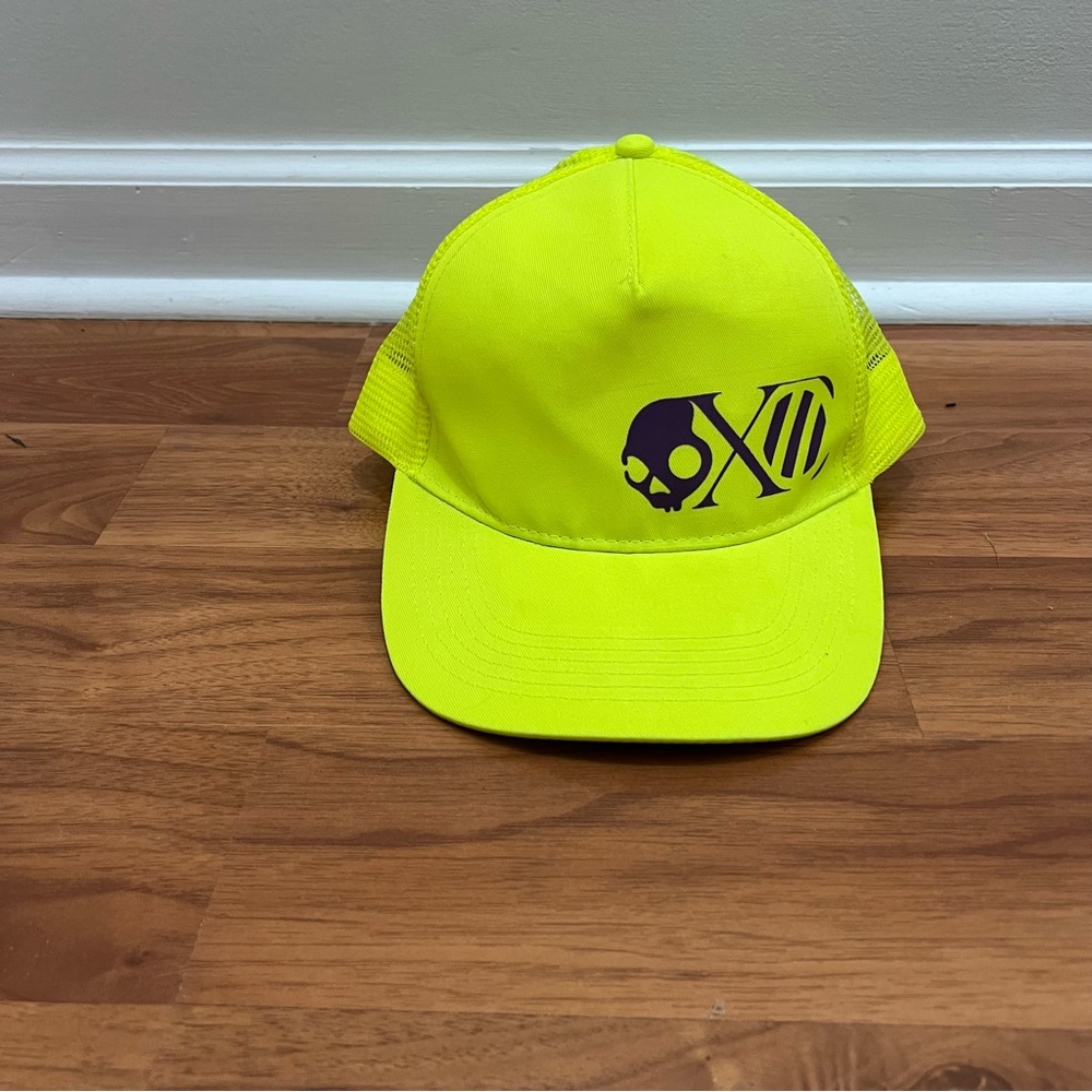 Skullcandy x Surface Skis Neon Yellow Trucker Hat
